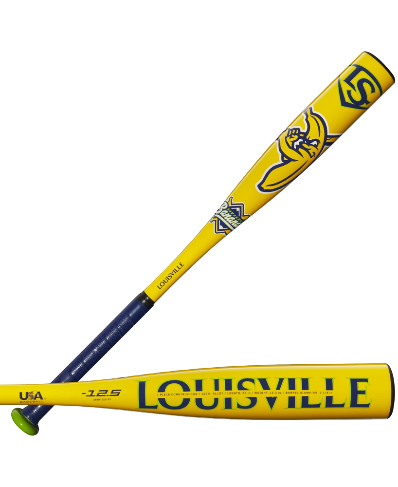 2025 Baseballschläger Louisville Slugger SAVANNAH BANANAS T-Ball 25" (-12,5)