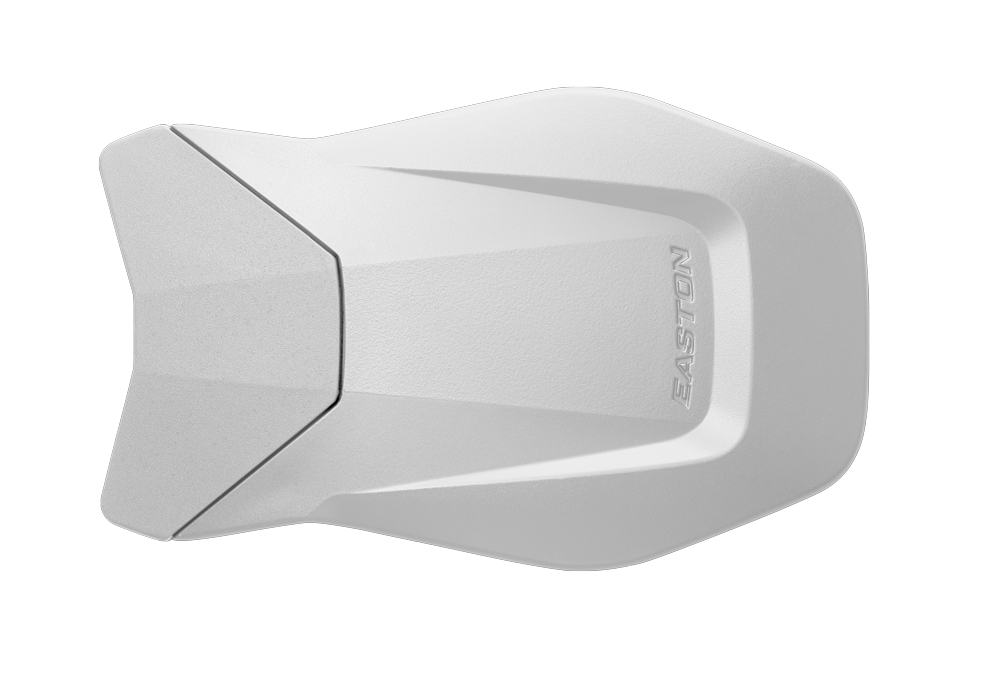 Easton Multi-Adjust Schlaghelm mit Kinnschutz, weiß